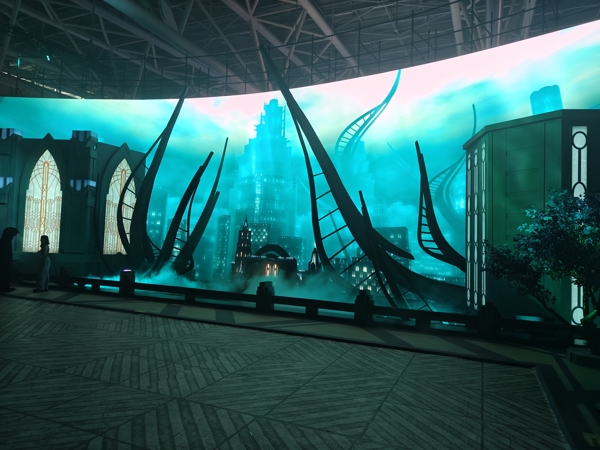 进场后的第一个正式“景点”，亚马乌罗提的造景，不赖