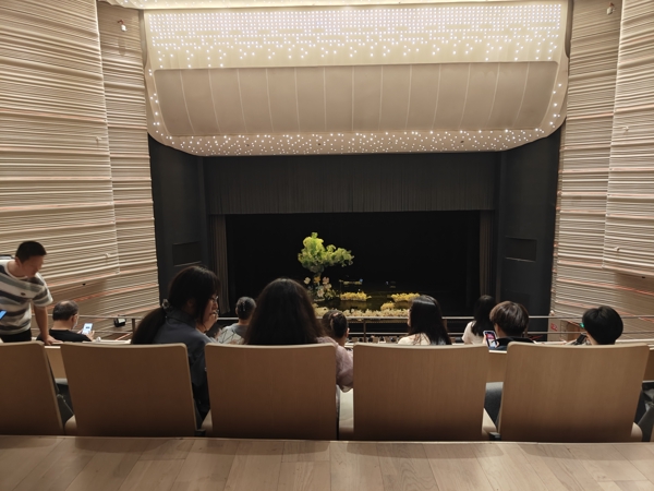 我的视角（是这个价位最中心最前排的位置，不过还是会被前排挡到很多）